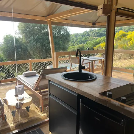Luxusní stan Glamping Il Giardino Di San Giorgio 
